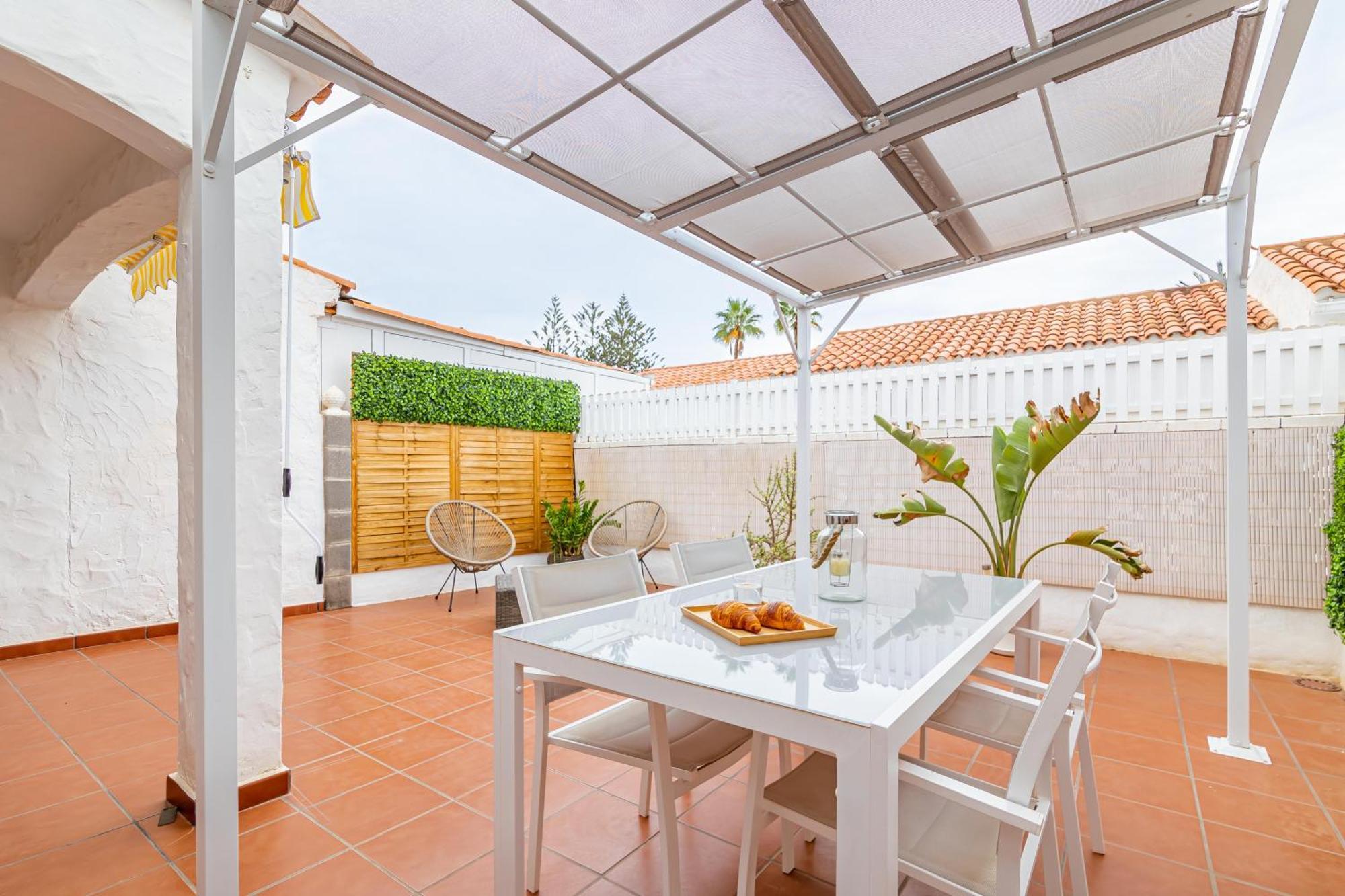 Canarian Holiday Home - Sunset Bungalow In Playa Del Ingles San Bartolomé Eksteriør billede